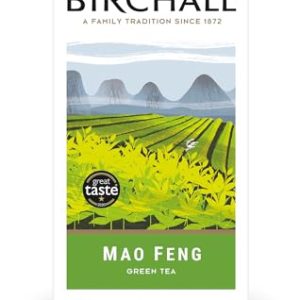 Birchall Green Tea - 15 Plastic-Free Prism Tea Bags
