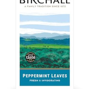 Birchall -Peppermint leaves Prism Tea Bags 15 count