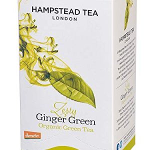Hampstead Tea Organic Ginger Green Tea 20 bag