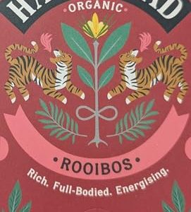 Hampstead Organic Rooibos 20 tea bags caffeine free herbal infusion