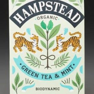 Hampstead Organic Green Tea & Mint 20 Tea Bags
