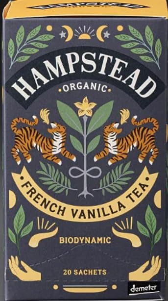 Hampstead Organic French Vanilla Black 20 tea bags