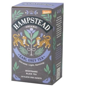 HAMPSTEAD TEA Earl Grey Tea Sachets 20 Bag