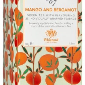 Whittled Mango Bergamot Tea- 25 Individually Wrapped Teabags
