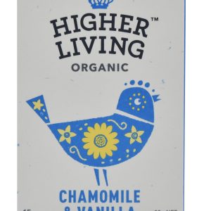 Higher Living Chamomile & Vanilla 30g (Pack of 4)